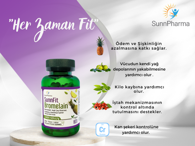 Sunnfit Bromelain Nedir? Ne İşe Yarar?
