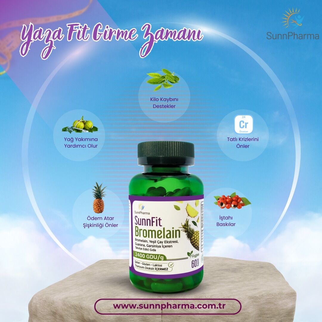 Sunnfit Bromelain Nedir? Ne İşe Yarar?