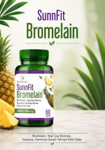 SunnFit Bromelain Takviye Edici Gıda